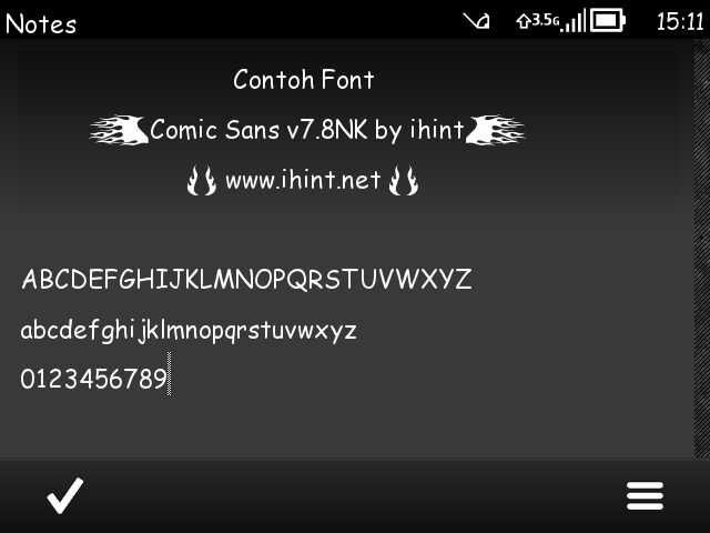 Comic Sans By Ihint For Android